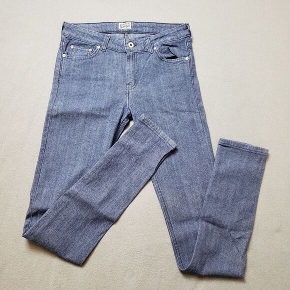 Naked and Famous - Raw Denim - Silk - The Skinny Silk Blend Denim - Size 28 - Picture 14 of 16